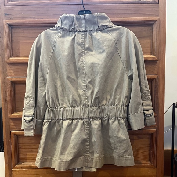 NWOT Ann Taylor Loft Button Down Tie Waist - Picture 4 of 11